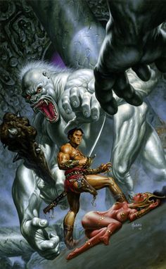 Joe Jusko, John Carter Of Mars, Robert E Howard, Conan The Barbarian, Male Character, Pulp Art, Fantasy Artist, Space Opera, Fantasy Warrior