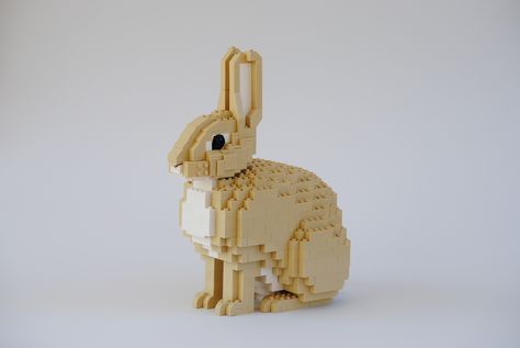 Lego Easter, Minecraft Statues, Lego Themed Party, Lego Animals, Lego Craft, Lego Characters, Lego Figures, Minecraft Blueprints, Lego Worlds