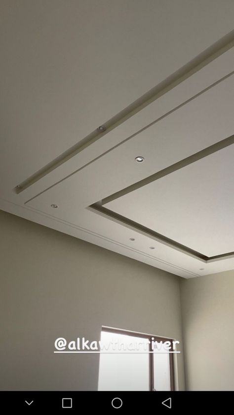 False Ceiling Groove Design, Pop Groove Ceiling Design, Living Room Design Blue, Groove Ceiling, Classical Interior Design, Luxury Ceiling Design, Simple Ceiling Design, Down Ceiling Design, Beautiful Bedroom Designs