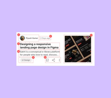 We will be creating a card design inside Figma using auto-layout which will be fully responsive. Character Change, Avatar Images, Learning Cards, Bear With Me, Web Ui Design, Machine Learning Models, Landing Page Design, Responsive Design, Card Layout