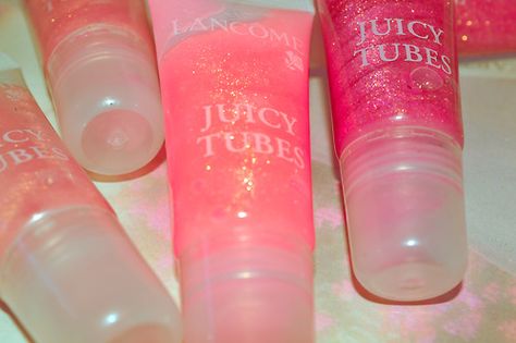 Lancome Juicy tubes 2000s Aesthetic Juicy Couture, Lancome Juicy Tubes Aesthetic, Lip Gloss 2000s, Early 2000s Lipgloss, Juicy Tubes, Juicy Tubes Lip Gloss, Beauty And Makeup, 2000s Aesthetic, Lip Glosses