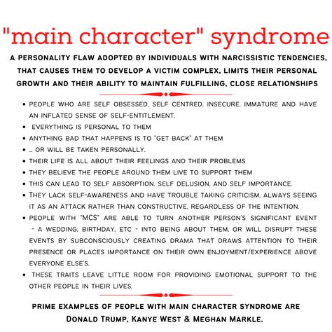 Mannerisms For Characters, Main Character Syndrome, Secret Writing, Narcissistic Tendencies, Mental Therapy, Empowered Empath, Human Trafficking Awareness, Better Writing, Good Leadership