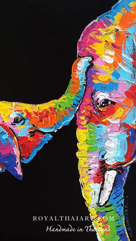 elephant painting elephant art elephant wall art elephant artwork elephant canvas elephant wall decor colorful elephant painting Painting An Elephant, Rainbow Elephant Painting, Colourful Elephant Painting, Abstract Painting Elephant, Elephant Pop Art, Elephant Painting Canvas Acrylics, Colorful Animal Paintings Abstract, Elephant Painting Easy, Elephant Painting Acrylic Easy