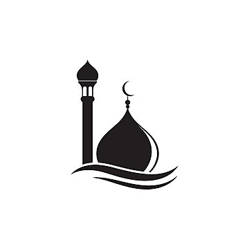 Islamic Symbols Design, Islam Symbol Aesthetic, Black Worship, Masjid Art, Islamic Logo Design, Muslim Logo, Islam Culture, Islam Logo, Islamic Symbols