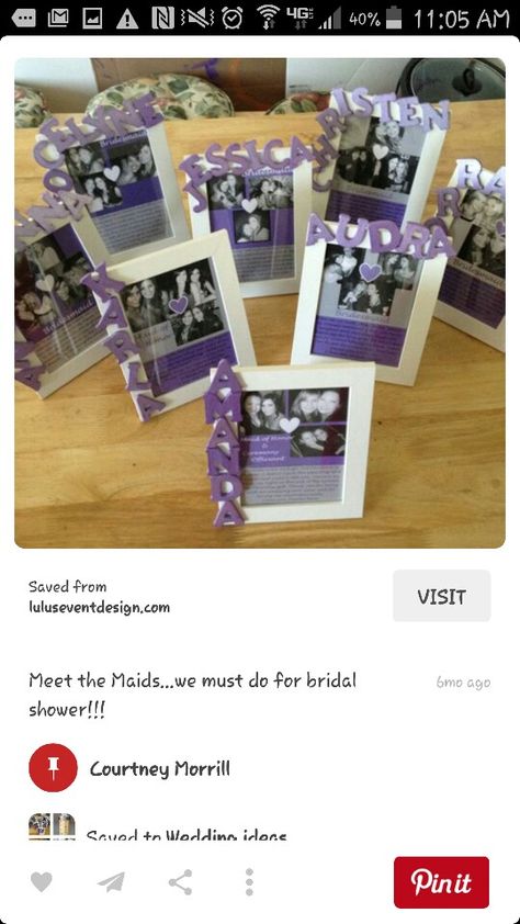 court gifts Meet The Maids, Quinceanera Court, Future Mrs, The Maids, Bridal Party Gifts, Bridal Showers, Bridesmaids Gifts, Decoration Table, Fun Wedding