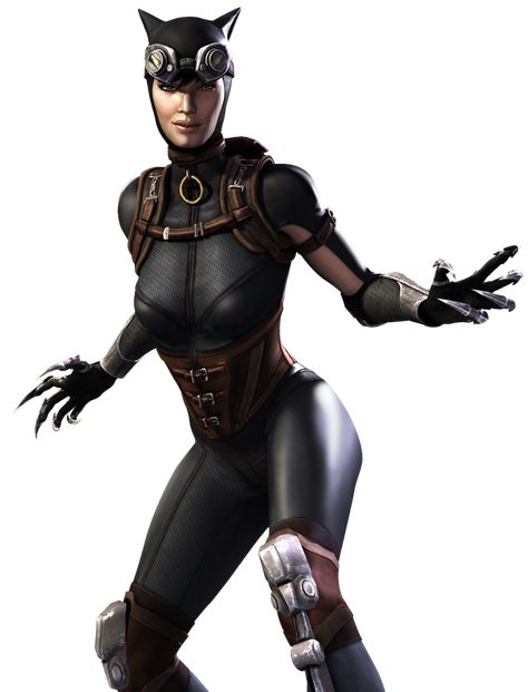 Catwoman - Injustice Wiki Guide & Walkthrough - IGN Catwoman Injustice, Catwoman Character, Dc Injustice, Injustice Gods Among Us, Catwoman Selina Kyle, Batman And Catwoman, Selina Kyle, Lex Luthor, Comic Games