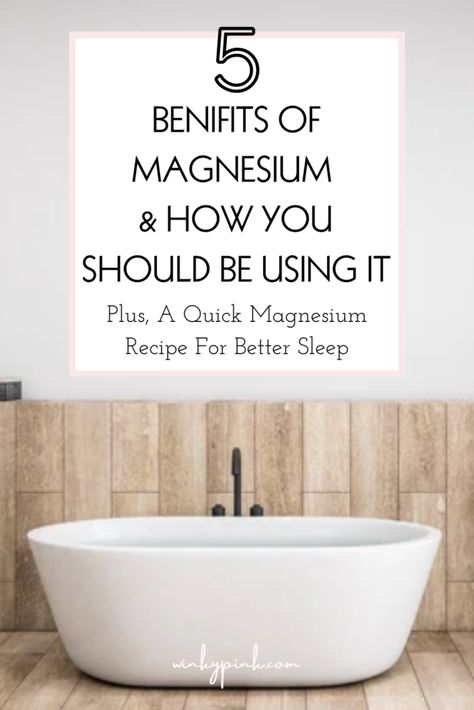 5 Benefits of Magnesium and How You Should Be Using It - Winky Pink Magnesium Oil Spray Benefits, Magnesium Spray Benefits, Magnesium Glycinate Benefits, Magnesium Oil Benefits, Magnesium Cream, Benefits Of Magnesium, Magnesium Flakes, Types Of Magnesium, Magnesium Oil Spray