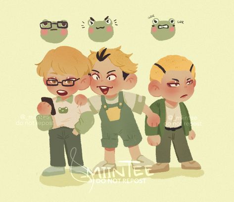 Sendai Frogs Haikyuu, Sendai Frogs, Date Tech, Haikyuu Season 1, Kei Tsukishima, Haikyuu Funny, Haikyuu 3, Haikyuu Ships, Mad Dog