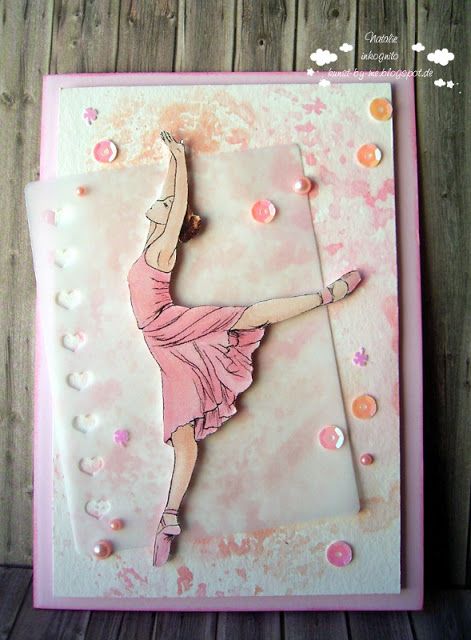 Ballet Cards Handmade, Stampin Up Ballet Beauty, Ballerina Cards Handmade, Ballet Cards, Ballerina Card, Dance Cards, Ballet Birthday, Ballet Beauty, Ballerina Art