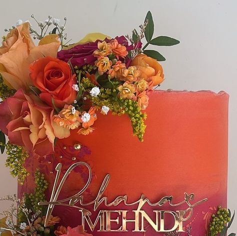 RITA’S CAKERY | EST 2019 on Instagram: "Repeat design but much fresher and taller! 
Vibrant Mehndi Cake
Stencil by @cakesbyangelamorrison 🥰
Cake Charm by @bakes.by.proma 🥰
#mehndicake #mehndi #mehendi #mehndivideo #mehndidesigns" Mehendi Cake, Mehndi Cake, Mehndi Video, Repeat Design, Cake Stencil, Cake Designs Birthday, Mehndi Designs, Cake Designs, Cake