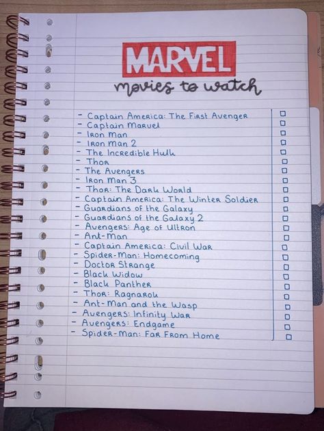 Marvel list: movies to watch What To Watch On Netflix Chart, Movie Night Sleepover, Marvel Movies List, Family Movie Night Themes, Marvel Movies In Order, Disney Movies List, Movie Night Theme, Movie Tracker, Rick And Morty Poster