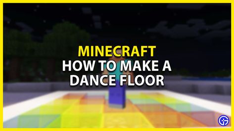 How To Make A Dance Floor In Minecraft - Gamer Tweak Colored Glass Block, Game Arena, Can Jam, Minecraft Games, Mini Games, Dance Floor, Cool Kids, Minecraft, Gaming