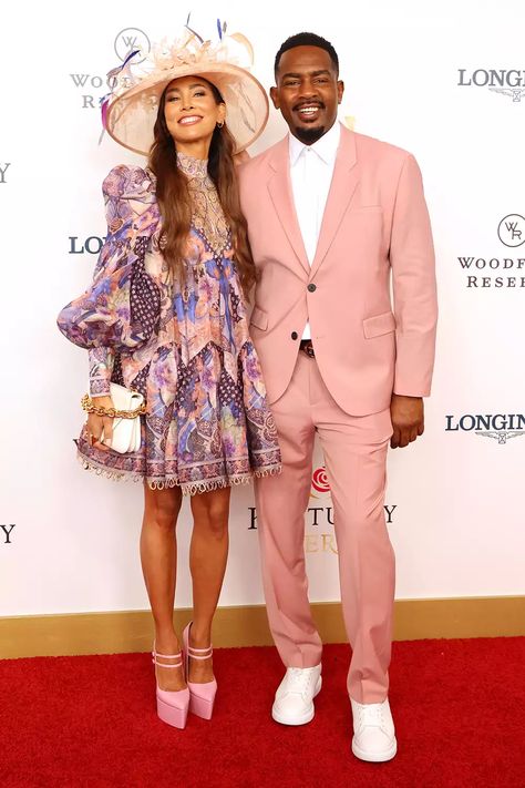 Celebrities at the 2023 Kentucky Derby: Photos Kentucky Derby Celebrities Fashion, Derby Outfits For Couples, Men’s Derby Party Outfit, Kentucky Derby Gala Outfit, Derby Outfits For Women 2024, Derby Couple Outfits, Kentucky Derby 2024, Kentucky Derby Outfit 2024, Kentucky Derby Outfit For Women Black