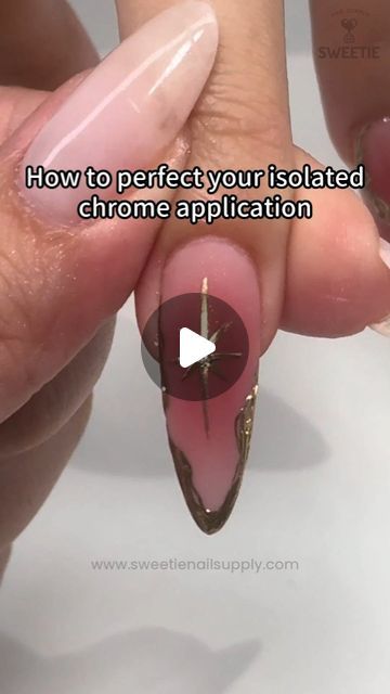 Sweetie Nail Supply on Instagram: "Here are 2 ways you can perfect your isolated chrome application. 😉 Which tutorial would you like to see next?

Products featured:
BANDI Color Skin Gel in shade #8 Ginger
DVOK's Zero Matte Top Coat
MORE Black Multi Liner
MAYO Liner Brush - Long
Jello Jello Edge Beam Powder - JP-02 Real Gold
DINO Builder Top Gel

Shop now at www.sweetienailsupply.com 

#SweetieNailStyles #nailtutorials #gelnails #koreangels #nailgoals #nailtips #nailtrends #nailartist #nailartdaily" Isolated Chrome, Matte Top Coat, Skin Gel, Liner Brush, Color Skin, Nail Supply, Nail Tutorials, Nail Trends, Nail Artist