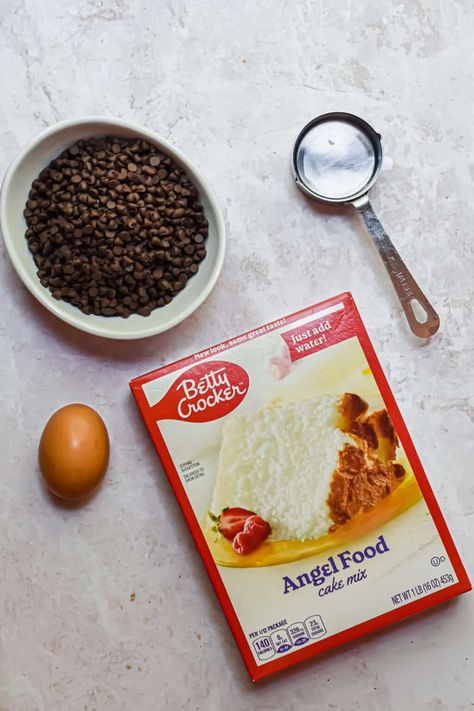 refrigerator. Angel Food Cake Cookies, Chocolate Angel Food Cake, Angel Food Cake Mix, Best Cake Mix, Confetti Cookies, Cake Dip, Cake Mix Desserts, Angel Food Cake Mix Recipes, Food Cookies