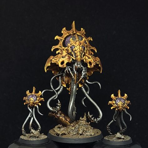 Kroot Paint Scheme, Tyranids Color Scheme, Tyranid Paint Scheme, Norn Emissary, Tyranids Art, Tyranids Paint Scheme, Warhammer Tyranids, Tyranid Hive, 40k Tyranids