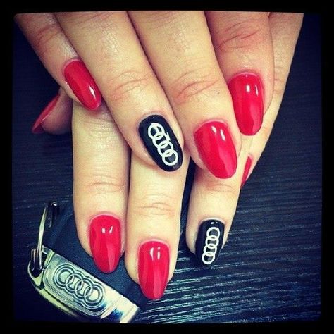 #Audi #manicure Bike Jewelry, New Luxury Cars, Coffin Nails Designs, Matte Nails, Audi A6, Finger Tattoos, Perfect Nails, Coffin Nails, Stylish Nails