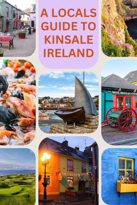 Things to do in Kinsale. In the heart of County Cork, nestled along the scenic coastline of southern Ireland, lies the picturesque town of Kinsale. With its colorful streets, historic landmarks, and culinary delights is a summer bucket list delight | travel | explore Ireland | visit the Republic of Ireland | love Ireland | visit Kinsale | visit europe | travel Ireland Travelling Ireland, Kinsale Ireland, Ireland Weather, Ireland Itinerary, Southern Ireland, Historic Landmarks, Ireland Photography, Dublin Travel, Travel Ireland