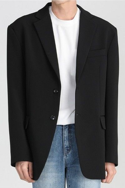 Jeans And Blazer Men, Mens Fasion, Men's Jackets, Jackets For Men, Mode Masculine, Men's Outerwear, Latest Mens Fashion, Wide Jeans, Shopping Website