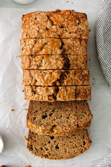 Easy Zucchini Bread With Applesauce, Easiest Zucchini Bread Recipe, Applesauce Zucchini Bread Recipes, Low Sodium Zucchini Bread, Zuchinis Bread Recipe With Applesauce, Zucchini Bread Healthy Applesauce, Apple Sauce Zucchini Bread, Zucchini Bread With Applesauce Recipe, Simple Zucchini Bread