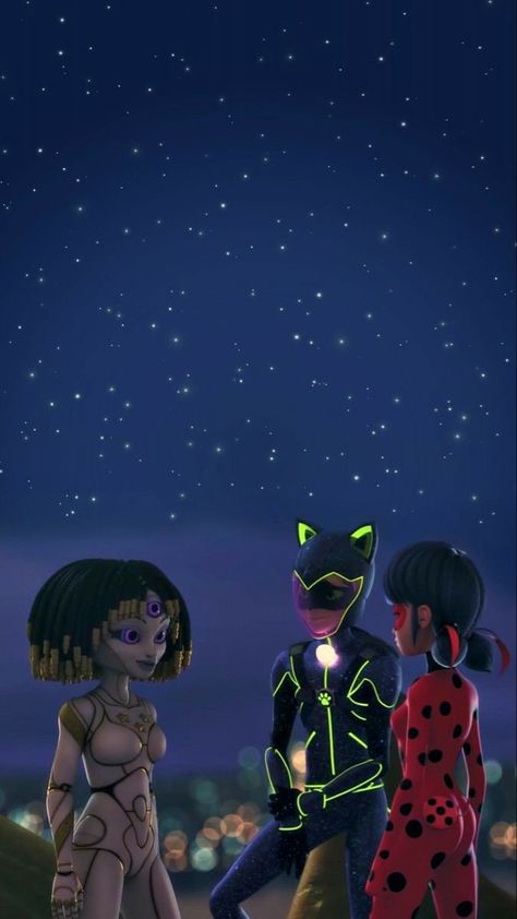 Miraculous New York - Uncanny Valley, Astro Cat & Ladybug Wallpaper Miraculous Team, Astro Cat, Ladybug Und Cat Noir, Princesas Disney Anime, Mlb Wallpaper, Ladybug Wallpaper, Uncanny Valley, Miraculous Ladybug Oc, Miraculous Wallpaper