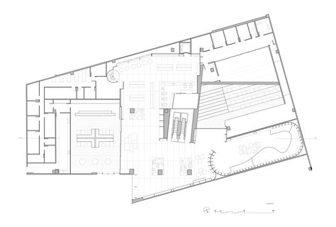 Gallery of Saraiva Bookstore / Studio Arthur Casas - 23 Bookstore Floor Plan, Bookstore Design, Public Square, Basement Flooring, Ceramic Floor, Plan Design, 21st Century, Rio De Janeiro, Floor Plan