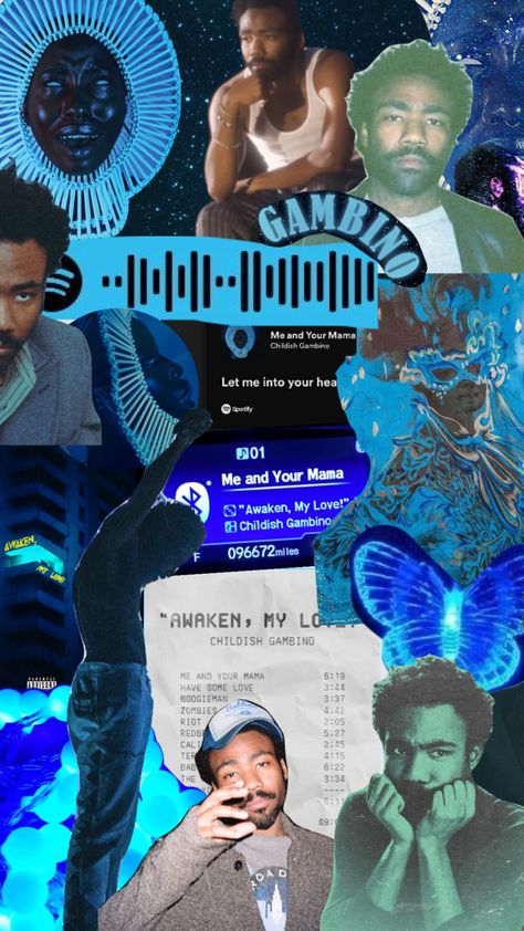 childish gambino #music #blue #childishgambino Donald Glover Childish Gambino, Childish Gambino Outfit Ideas, Childish Gambino Wallpaper Iphone, Childish Gambino Nails, Childish Gambino Aesthetic Wallpaper, Childish Gambino Icon, Atlanta Show Wallpaper, Music Artist Collage, Childish Gambino Music