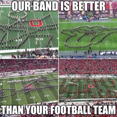 Best Damn Band In The Land 🎵🎺🎻🥁❤❤❤ #TheOhioStateUniversity Ohio State Marching Band, Ohio State Vs Michigan, Ohio State Michigan, Osu Buckeyes Football, Newark Ohio, Black Pool, Buckeye Nation, Ohio State Buckeyes Football, State Posters