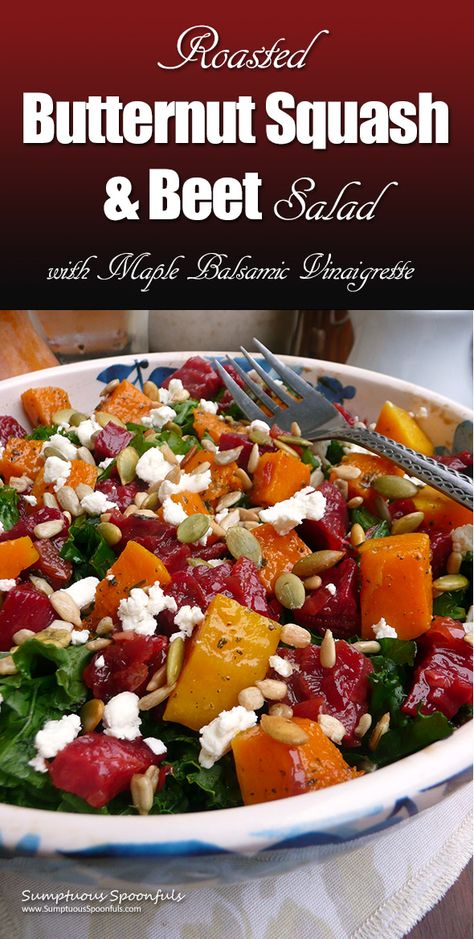 Autumn Chopped Salad, Beet Salad With Goat Cheese, Weekend Lunches, Roasted Salad, Roasted Beets Recipe, Sweet Salad, Maple Balsamic Dressing, Salad With Goat Cheese, Beet Salad Recipes