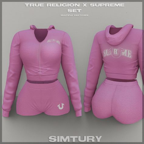 true religion x supreme | Patreon Sims 4 Cc Skin Clothes, Black Sims, Lotes The Sims 4, Sims 4 Men Clothing, Prompt Ideas, Ts4 Mods, Clothes Cc, Sims 4 Tsr, Sims 4 Cas Mods