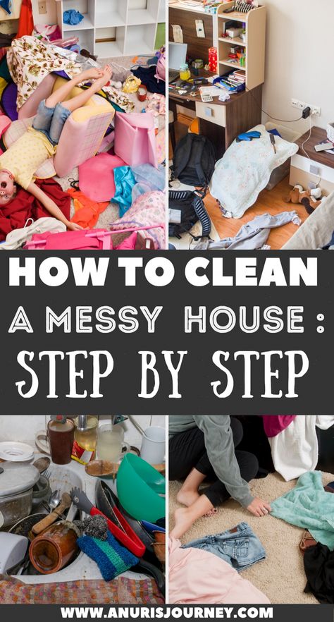 Need help cleaning a messy house? Follow our simple step-by-step guide to make your home tidy and organized. Perfect for anyone wanting a clean, clutter-free space. - Clean a messy house - Step-by-step cleaning guide - Home cleaning tips - Easy cleaning steps - Declutter your home - #CleanHouse - #HomeOrganization - #CleaningTips - #Declutter - #HouseClea...#Tips #CreativeIdeas #Cleaning #Tricks #House #HomeTrends #and #a #Home #Ideas #Trends #Pristine #Inspiration #Mastering #Motivation #for Cleaning A Messy House, Hoarding Help, Abnormal Psychology, Decluttering Ideas, Messy House, How To Get Motivated, Start Cleaning, Cleaning Guide, Clutter Organization