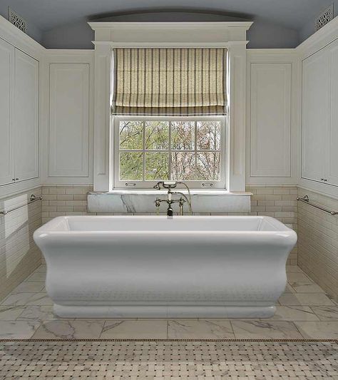 Freestanding Soaker Tub, Teak Bath, Neutral Bathroom Decor, Standing Tub, Luxury Bathtub, Air Tub, Shower Tub Combination, Walk In Shower Designs, Bathtub Remodel