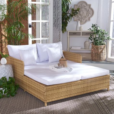 Wicker Daybed, Rattan Daybed, Patio Daybed, Daybed Mattress, Decor Market, Mattress Storage, Mattresses Reviews, Outdoor Daybed, Comfortable Place