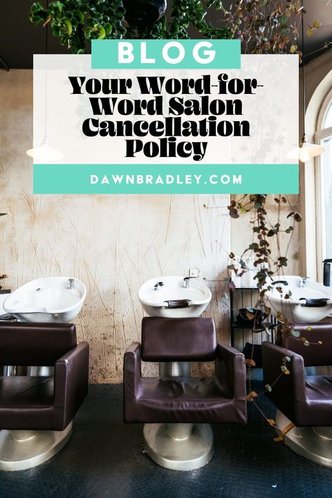 Want to communicate your policies and confidently enforce them? I am sharing my tips on how to create, communicate and enforce your salon policies. Learn how to get your clients to respect your policies the easy way. I’m sharing all my cancellation policy secrets. This post is perfect for salon owners, booth renters and hairstylists. This is going to help you confidently communicate and enforce your policies #saloncancelationpolicy Hair Salon Cancellation Policy, Salon Cancellation Policy, Salon Policies, Hair Education, Motivate Me, Salon Owners, Cancellation Policy, Get To Know Me, How To Stay Motivated