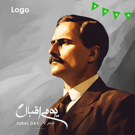 As we commemorate Iqbal Day, this template serves as a platform to express your patriotism and appreciation for the profound impact of Iqbal's thought-provoking verses on Urdu literature. It encapsulates the essence of unity, faith, and Iqbal's enduring message. Iqbal Day, Urdu Literature, Digital Marketing Quotes, 9 November, Allama Iqbal, Distance Education, The Poet, Commercial Construction, Sustainable Development Goals