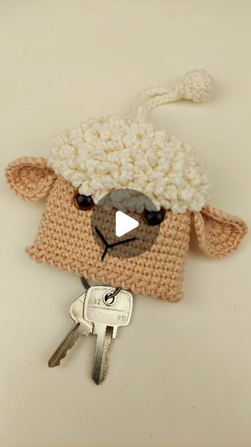 Crochet Key Cover, Key Cover, Key Covers, Key Ring, Key Rings, Amigurumi, Key, Crochet, On Instagram