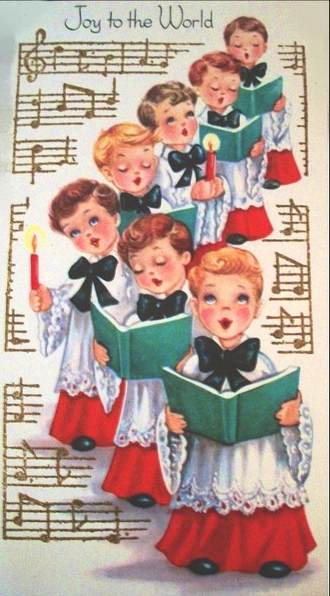 Old Christmas Post Сards — Choir Boys Carolers Joy to the World (7361329) Christmas Choir, Old Time Christmas, Christmas Ephemera, Vintage Boy, Vintage Christmas Images, Christmas Graphics, Old Christmas, Old Fashioned Christmas, Christmas Past