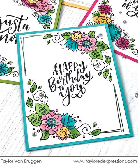 Flowers Front Page Design, Birthday Card Front Page Ideas, Border Drawing, Bd Card, Project Cover, Creative Book Cover Designs, Art Journal Challenge, Copic Drawings, Book Art Projects