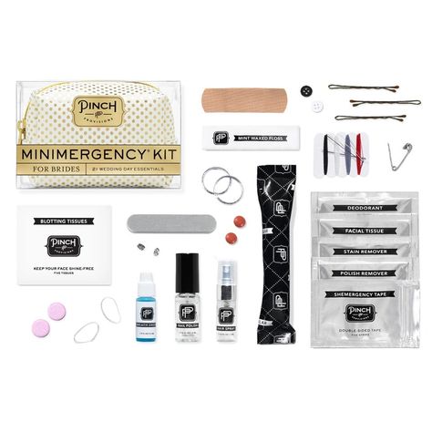 Bridesmaid Emergency Kit, Mini Emergency Kit, Minimergency Kit, Survival Kit Gifts, Cotton Candy Nails, Champagne Bridesmaid, Dallas Wedding, Emergency Kit, Gold Top