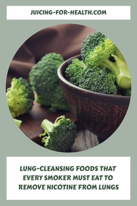 Lung-Cleansing Foods That Every Smoker Must Eat To Remove Nicotine From Lungs Lungs Detox Smokers, Lung Cleansing Drink For Smokers, Lung Cleanse Smokers Recipe, Lung Detox Smokers, Detox Lungs, Lung Cleanse, Lung Detox, Cleansing Drinks, Lung Health