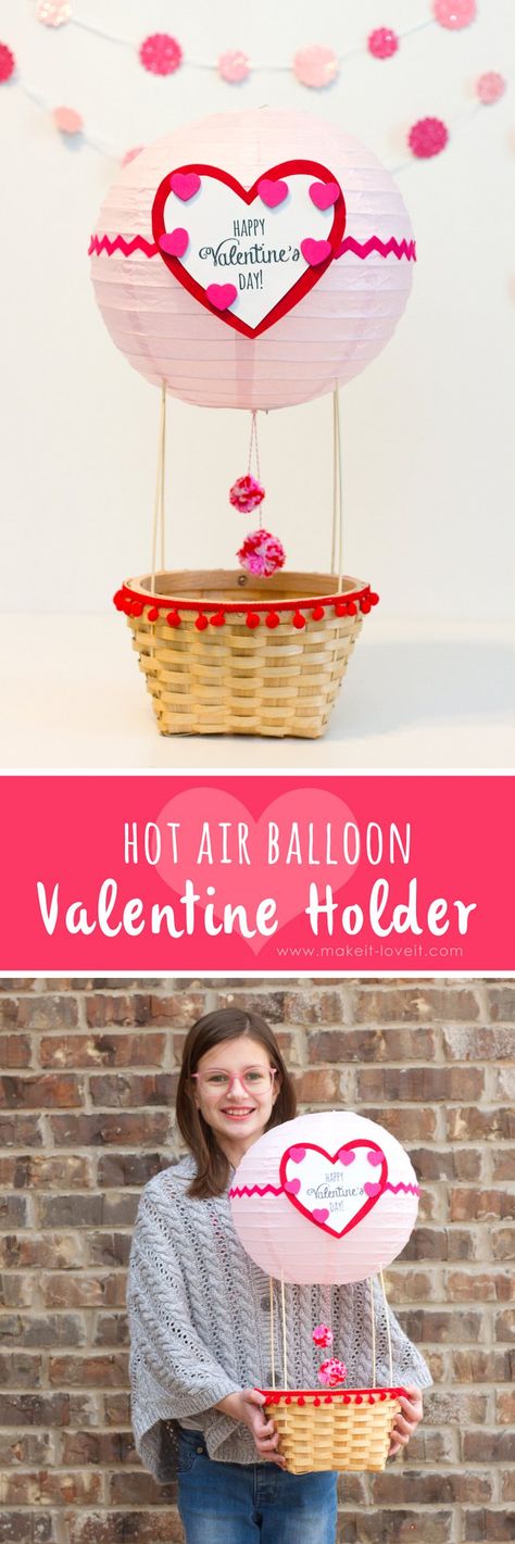 Hot Air Balloon and Rubik's Cube Valentine Boxes! | Make It and Love It Valentines Day Gifts For Him Husband, Girls Valentines Boxes, Balloon Boxes, Kids Valentine Boxes, Hot Air Balloon Craft, Valentine Boxes, Valentines Box, Valentine Day Boxes, Boyfriend Diy