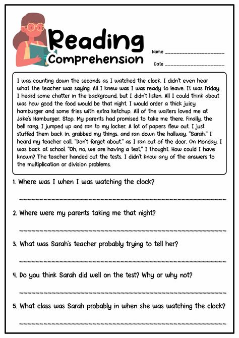 Short Story with Questions 3rd Grade 3rd Grade Short Stories, English Story Reading With Questions, Reading 3rd Grade Activities, 3rd Grade English Lessons, Work Sheets For 3rd Grade English, Comprehension Passages For 3rd Grade, Reading Materials For Grade 5 English, Short Story For Grade Two, Story And Questions Worksheet