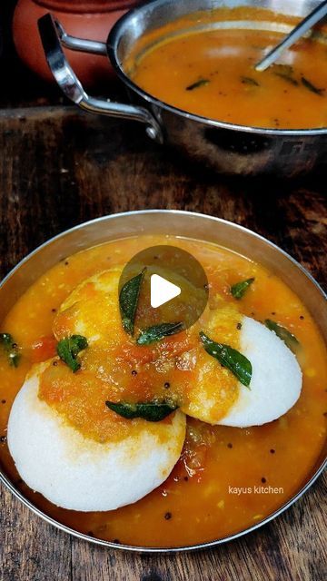 Kayus Kitchen on Instagram: "3 Idlis won't be enough for this Sidedish ❣️ Urulaikizhangu Kadayal ❣️ Potato Sambar for idli and dosa ❣️

Ingredients 

Green chillies 3-4
Tomatoes 3 medium size roughly chopped 
Onion 2 medium size roughly chopped
Potatoes 4 medium size roughly chopped 
Salt to taste 
Turmeric 1/2 tsp 
Sambar Powder 1-1.5 tsp
Asafoetida 1/4 tsp 
Water 1 cup 

For tadka:-
Peanut oil 2 tsp 
Mustard 1 tsp 
Asafoetida 1/2 tsp 
Few curry leaves 
Hot water 1-1.5 cup

#kayuskitchen 
#potatosambar
#urulaikizhangukadayal
#potatokadayalforidli
#urulaikizhangukadayalforidli
#sambar
#sidedishforidlianddosa
#potatocurry
#potatogravy
#potatokurmaforidli
#reels
#reelkarofeelkaro
#cooking #foodie #foodporn #instafood #foodphotography #homemade #yummy #foodstagram #foodlover #foodblogger #hea Idli Sambar, Peanut Chutney, Potato Gravy, Potato Curry, Peanut Oil, Indian Snack Recipes, Curry Leaves, Chutney, 1 Cup