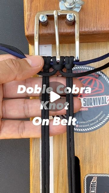 Paracord Belt Tutorial, Paracord Wristlet, Paracord Belt Diy, Belt Tutorial, Paracord Belt, Paracord Bracelet Designs, Survival Knots, Paracord Survival, Mexico Art