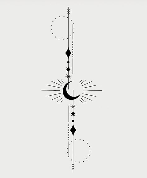 Witchy Borders, Moon Border Design, Witchy Tattoos Simple, Crucifix Tattoo, Darkside Tattoo, Tattoo Mafia, Graffiti Alphabet Styles, Moon Phases Tattoo, Evil Eye Tattoo