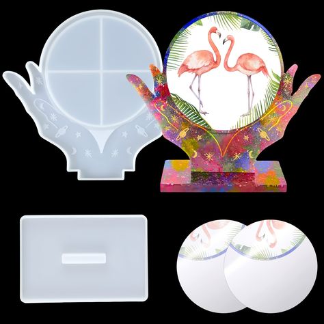 Resin Molds For Photo Frame,Silicone Picture Frame Molds For Resin,Epoxy Makeup Mirror Casting Mold With 2Pcs Acrylic Mirror Christmas Resin Molds For DIY Home Decoration https://share.temu.com/5TKh4fidicA via @shoptemu Christmas Resin, Molds For Resin, How To Make Resin, Crystal Clear Epoxy Resin, Epoxy Resin Diy, Casting Kit, Picture Frame Molding, Casting Resin Molds, Crystal Resin