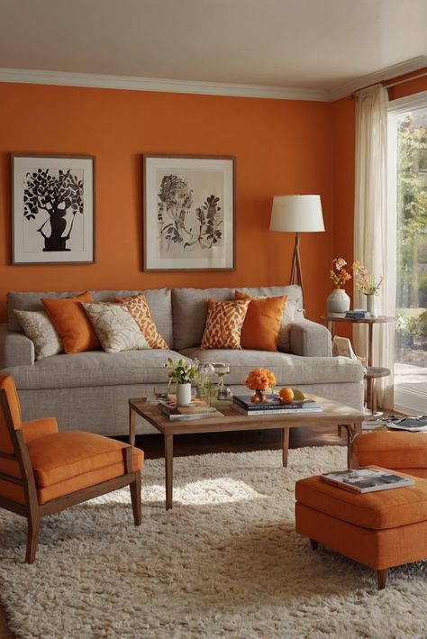 Step into a dreamy tangerine oasis with the 2024 walls of Tangerine Dream (BM 2012-30)! Join us for a glimpse into a day in the life of an interior designer. #Ad #homedecor #homedesign #wallpaints2024 #Painthome #interiorarchitecture Wall Colors Green Living Room Colors
Bright Living Room Colors
Apartment Renovation
Living room Remodeling
Modern Paint Colors
2024 Bright Paint Living Room, Living Room Designs With Green Walls, Orange Walls Decor, Orange Theme Living Room, Colorful Wall Living Room, Color Sofas Ideas, Rust Wall Color Living Room, Bright Living Room Colors Paint, Bright Wall Colors For Living Room