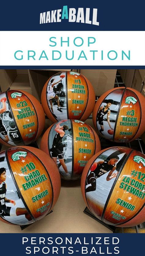 Senior Gift Ideas High School Sports, Sports Gift Basket, Volleyball Decor, Basketball Senior Night Gifts, Basketball Senior Night, Senior Design, Senior Graduation Party, Best Graduation Gifts, Senior Night Gifts