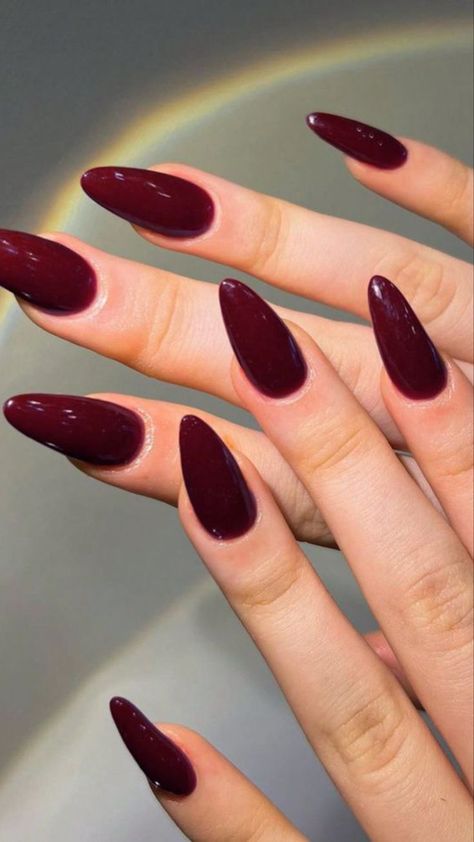 Kutek Disney, Wine Nails, February Nails, Smink Inspiration, Her Nails, Shiny Nails, Makijaż Smokey Eye, Thanksgiving Nails, Red Nail