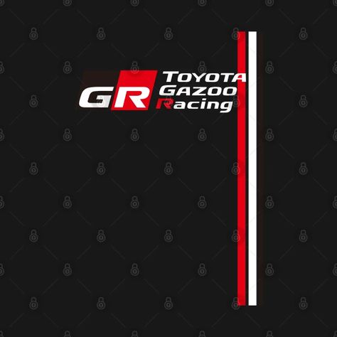 GAZOO RACING TOYOTA WRC racing stripes - Toyota Gr Supra - T-Shirt | TeePublic Toyota Gr Supra, Gazoo Racing, Cars Tees, Racing Car Design, Racing Stripes, Love Car, Racing Car, Car Design, Race Cars